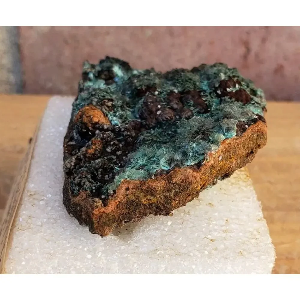 Aurichalcite Goethite Calcite Cerussite, Mapimi Durango Mexico 78g Estate